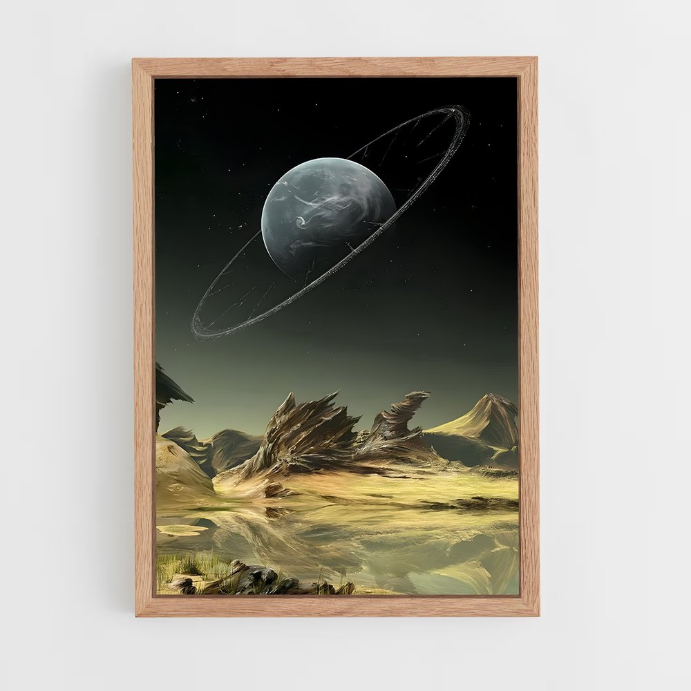 Poster paysages sublimes de mondes – affiche Art spatial (vue 4)
